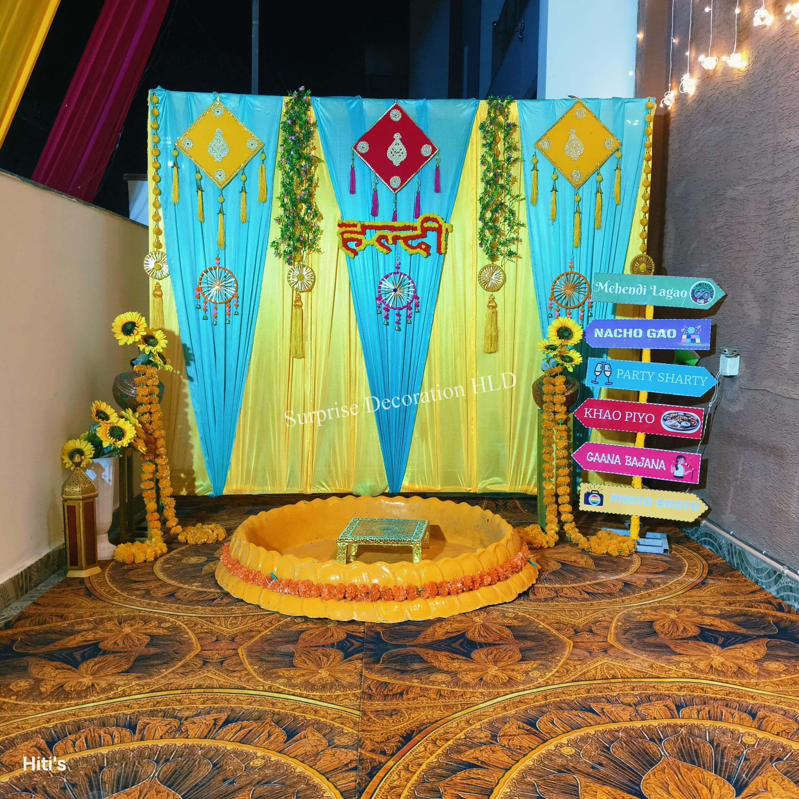 Haldi Decoration Haldwani