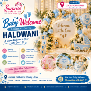 Baby Welcome Decoration in Haldwan